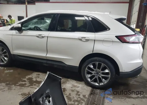 2015 Ford Edge Titanium z USA, uszkodzony, nr VIN 2FMPK4K87FBC18670